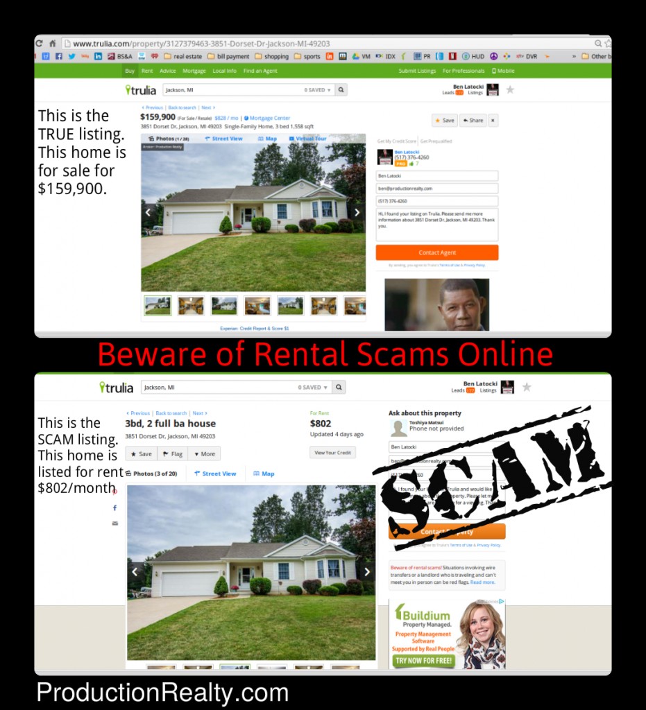 Beware of Rental Scams